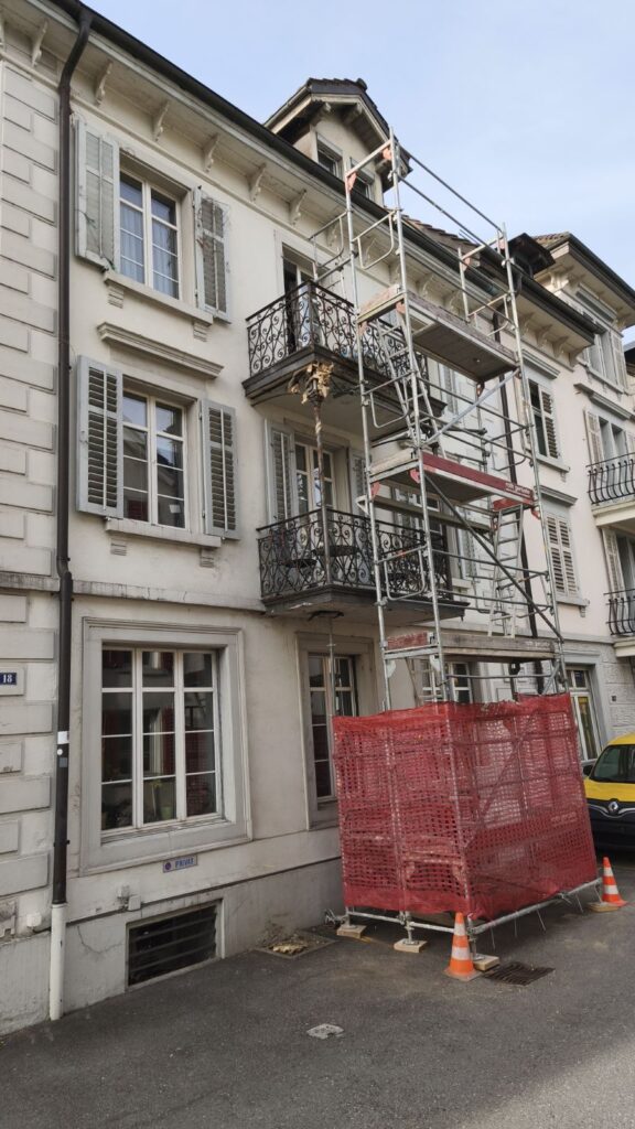 Entfernte Glyzinie Rapperswil